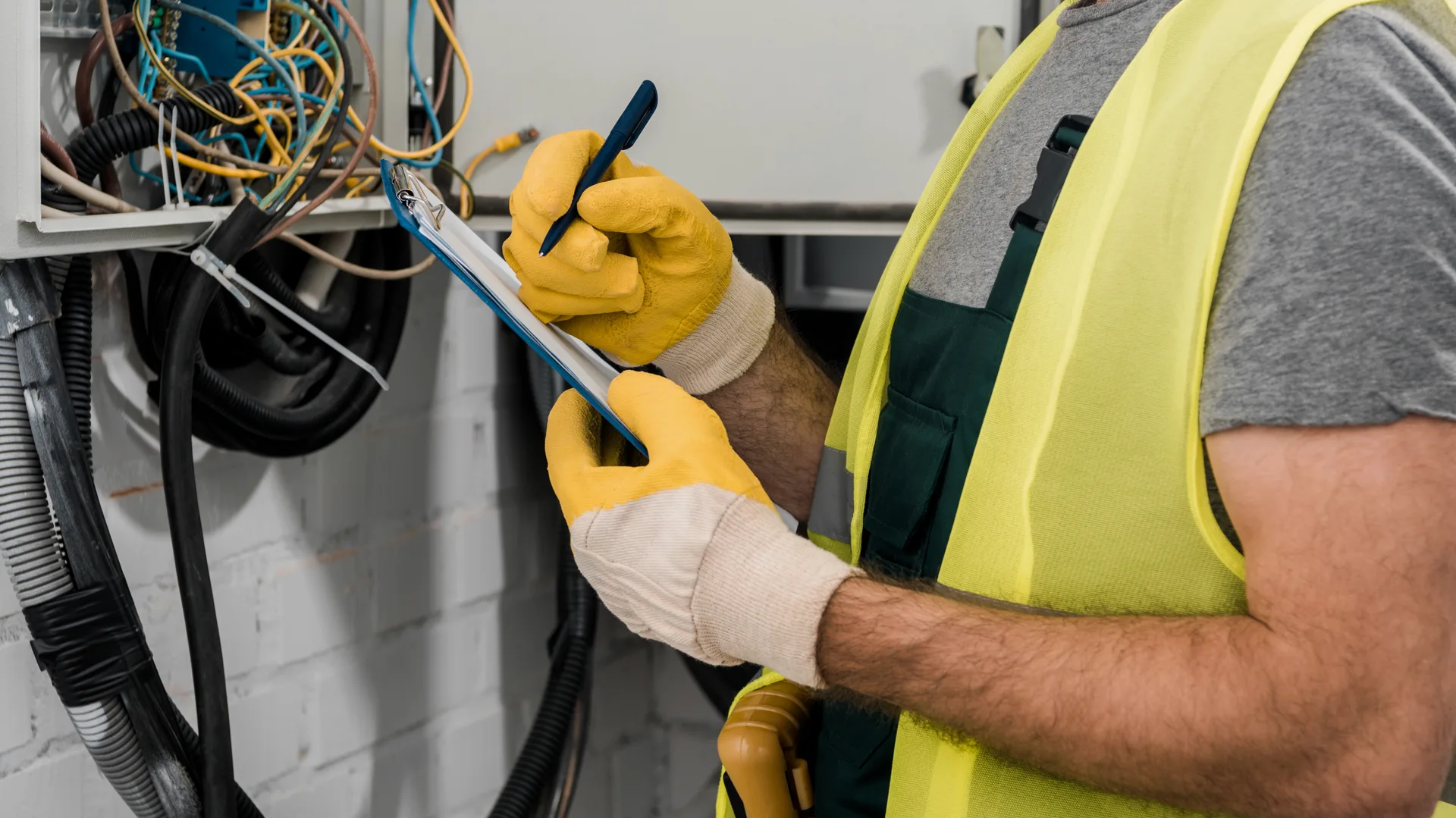 Électricien professionnel en intervention à Paris